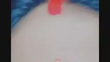 Unsatisfied Bengali Boudi showing boobs on video call