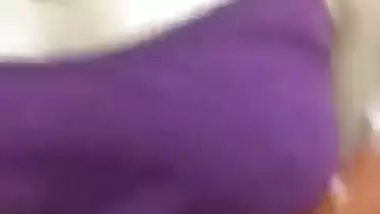 Slender Desi sexpot provocatively flashes small XXX tits on camera