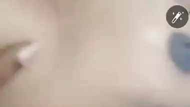 Big boobs wife sharing with husband friend on video call