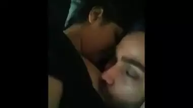 Desi guy worships XXX tits of sexy classmate in scandal MMS video