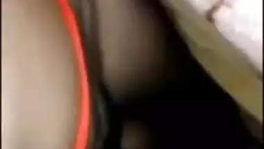 Sexy Desi XXX girl sucking dick and gets her hairy pussy fingered MMS