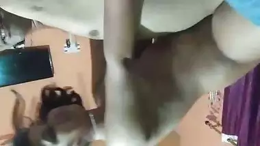 Hot desi beauty riding dick with BF XXX video