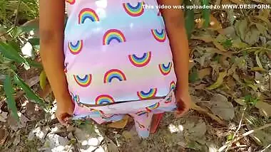 Sri Lankan Campus Girl Having Sex With Boyfriend In High-risk Outdoor Jungle