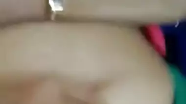 Desi MILF with nice XXX boobies is felt up by her sex partner on camera