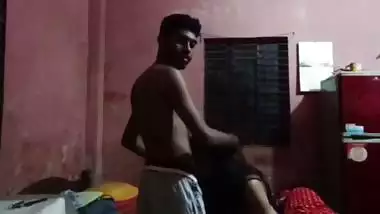 Girlfriend boob press hard and romantic foreplay