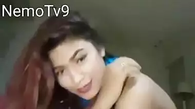 A super hot level video call of a desi aunty. Just see caps and guess !