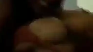 Bengali sex video of a breasty Tamil hotty with her fresh juvenile bf