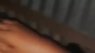 Today Exclusive- Cute Desi Girl Pussy Video Record By Lover
