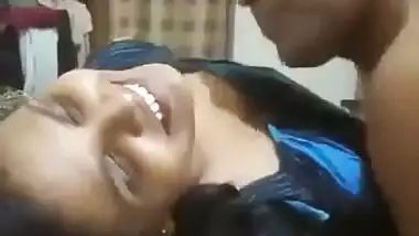 So Hot Married Wife while Having Fun with Another Man infront of Her Hubby