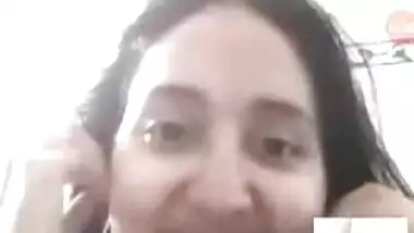 Today Exclusive- Sexy Lankan Girl Showing Her Nude Body To Bf On Video Call Part 4