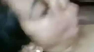 Horny wife blowjob and fucking by husband in night