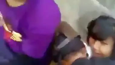 Indian porn clips of slutty college friends enjoying outdoor group sex