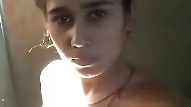 Cute Indian Hot Girl Record Nude Selfie For Boyfriend