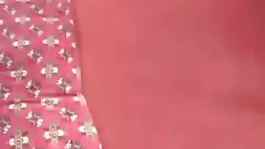 Chubby granny shaved pussy showing with huge boobs