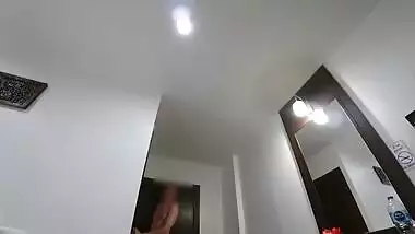 Public Dick Flash. Hotel Maid Watching Me Jack Off and gives a blowjob MILF