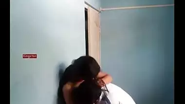 Indian bhabhi extramarital home sex affair recorded on