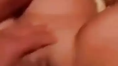 Girl enjoys lover and his friend’s dick in desi threesome