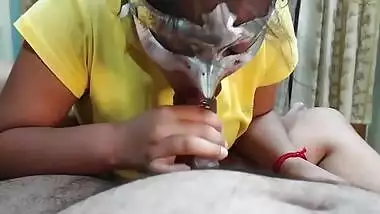 Horny Desi Lady Suck & Fuck Hard Her Bbc Hubby & Take Cum On Face