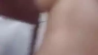 Desi pervert makes XXX video of herself posing with naked tits and twat
