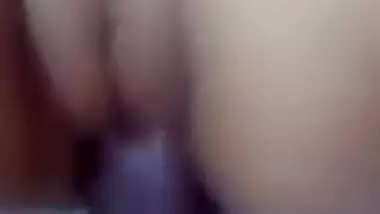 Lovely XXX woman shows off amazing boobs to Desi fucker in MMS video