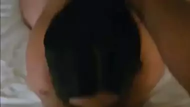 Slut girl sucking condom dick of client desi mms HD