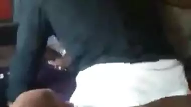 Desi Randi Fucked in Running Truck by One Friend & Other Friend Driving wid Audio