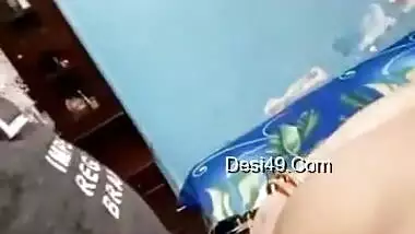 Today Exclusive- Desi Bhabhi Pussy Fingering And Fucked In Doggy Style Part 2