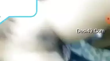 Today Exclusive- Cute Desi Girl Showing Her Boobs And Pussy On Video Call Part 2