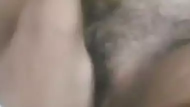 Today Exclusive- Desi Girl Showing Her Boobs And Pussy On Video Call Part 2