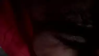 Beautiful Desi BBW rubs XXX snatch while recording solo sex video