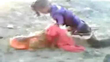 Desi Mallu girl enjoying outdoor sex with her best friends in the forest