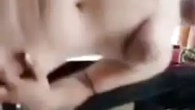 Desi whore makes MMS content for all XXX striptease lovers at home