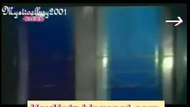 White bengali aunty in bra and panty exposing big gaand riding top on