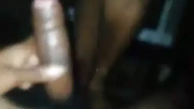 Lady removes saree and rides a huge dick in Tamil sex