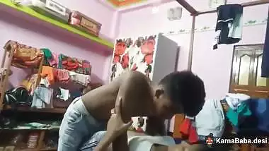 A 19-year-old girl enjoys romantic sex with BF