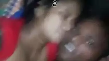 Indian lovers cuddle in bed before boy gets access to teen's XXX nipple