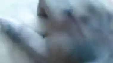 MILF lies on her back and exposes Indian sex parts masturbating XXX twat