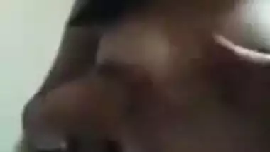 Desi amateur XXX model invites fans to see her small sex twins
