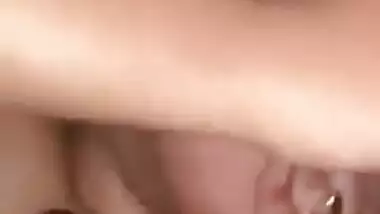 Shy chubby Desi girl gives a nice blowjob to her best friend MMS