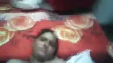 Sexy wife hard fucked by her lover while she was alone at home