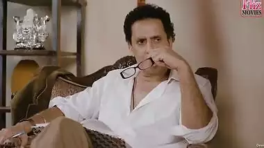 Indian aunty is going to teach younger slut some lesbian tricks in bed