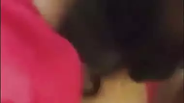 Big boob lady gives an Indian blowjob to her lover