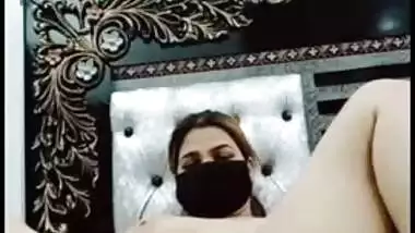 Made on demand XXX clip of Desi porn model showing her plump booty