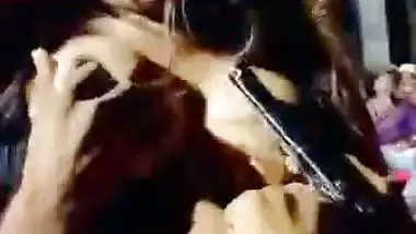 HORNY VILLAGE SLUTS ENJOYED ON STAGE BY HUNGRY FELLOWS 2 VIDEOS