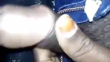 Sleeping desi wife pussy recording by hubby and rubbing his cock