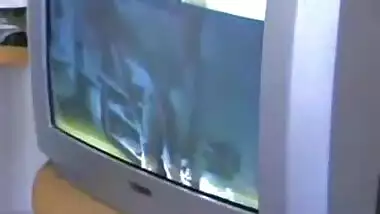 Sexy NRI girl gets her pussy satisfied by a dildo and her boyfriend