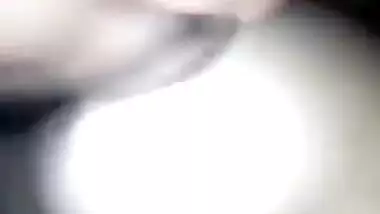 Horny Desi chick has her XXX muff nailed in darkness by ex-lover