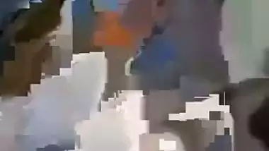 Desi Muslim girl shows boobs and pussy on video call