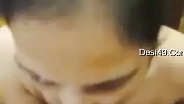 Today Exclusive- Horny Paki Wife Blowjob And Hubby Cum On Her Face