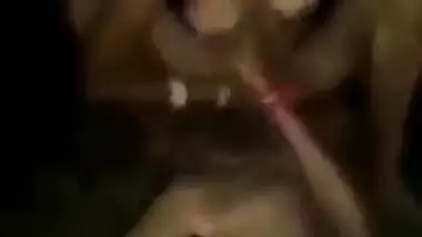 Village XXX whore has pussy fucked by Desi neighbour in the fresh air